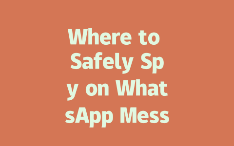 Where to Safely Spy on WhatsApp Messages in 2025 一