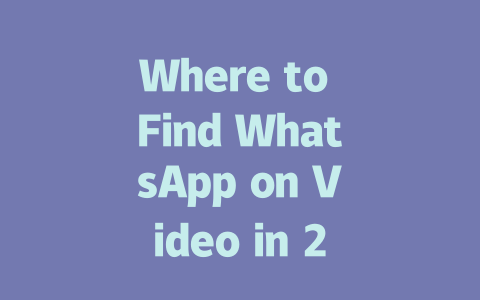 Where to Find WhatsApp on Video in 2025 一