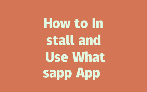 How to Install and Use Whatsapp App on MacBook 2025 Guide 一