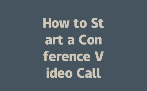 How to Start a Conference Video Call on WhatsApp in 2025 一