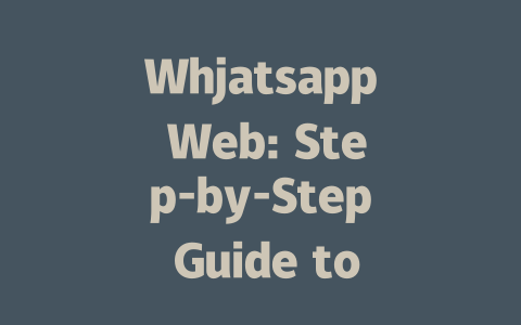 Whjatsapp Web: Step-by-Step Guide to Use in 2025 一