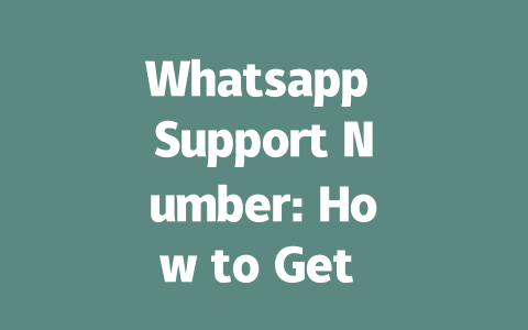 Whatsapp Support Number: How to Get Help in 2025 一