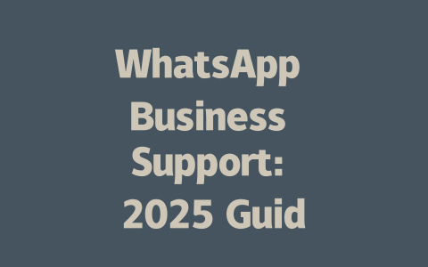 WhatsApp Business Support: 2025 Guide to Getting Help 一