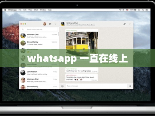 whatsapp 一直在线上
