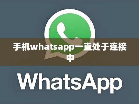 手机whatsapp一直处于连接中