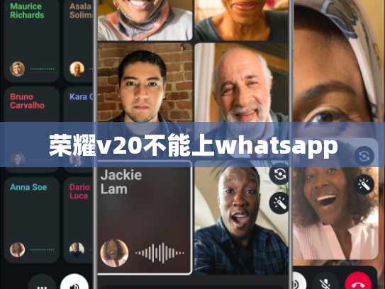 荣耀v20不能上whatsapp
