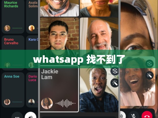 whatsapp 找不到了