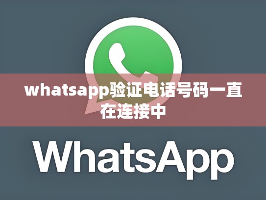 whatsapp验证电话号码一直在连接中