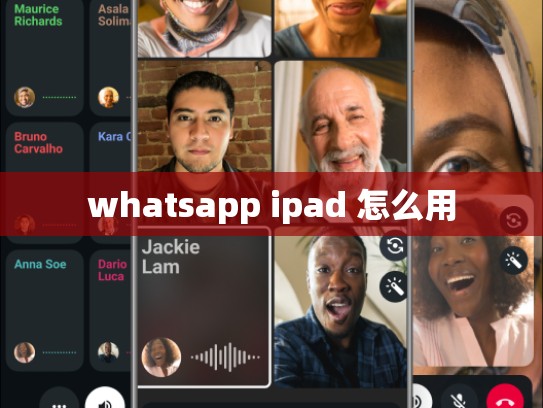 whatsapp ipad 怎么用