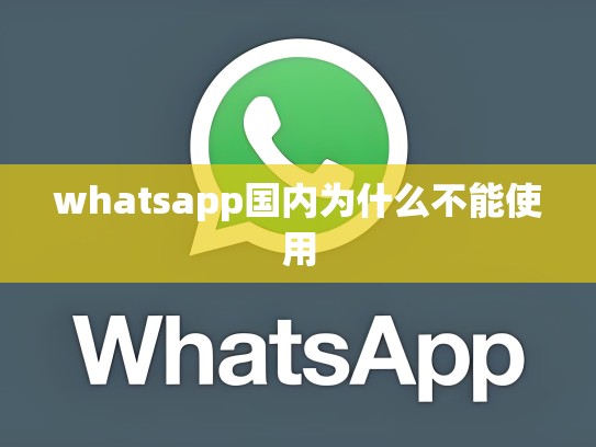 whatsapp国内为什么不能使用
