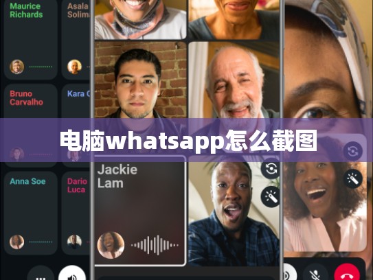 电脑whatsapp怎么截图