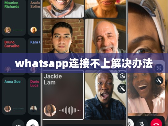 whatsapp连接不上解决办法