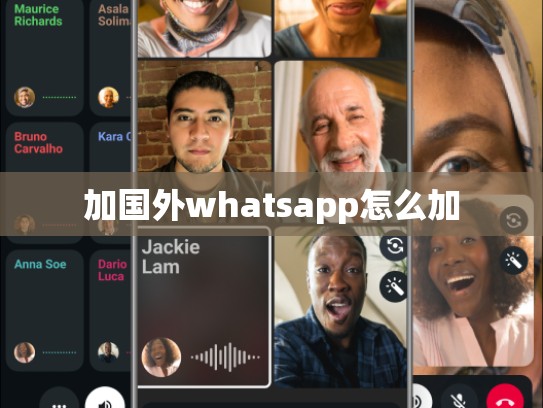 加国外whatsapp怎么加