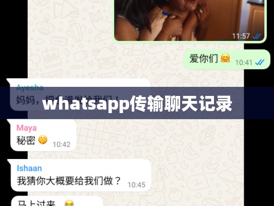 whatsapp传输聊天记录
