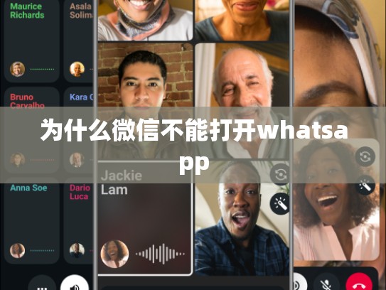 为什么微信不能打开whatsapp