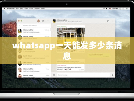 whatsapp一天能发多少条消息