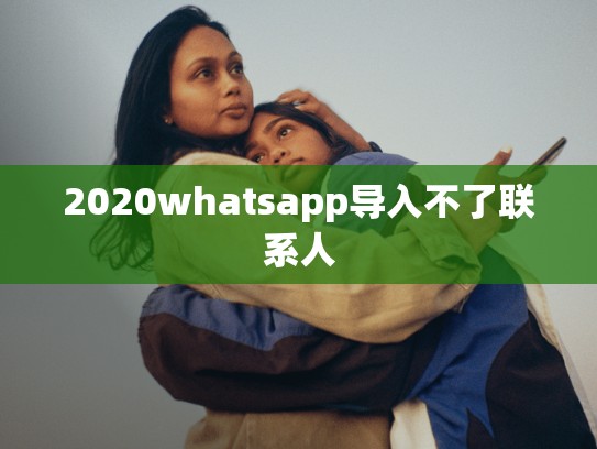 2020whatsapp导入不了联系人