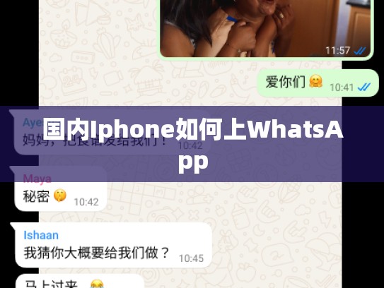 国内Iphone如何上WhatsApp