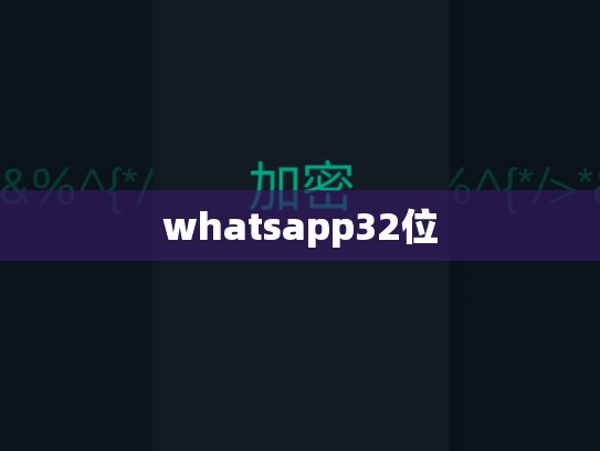 whatsapp32位