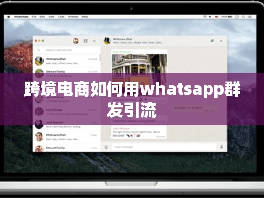 跨境电商如何用whatsapp群发引流