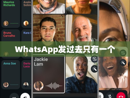 WhatsApp发过去只有一个