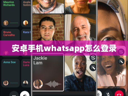 安卓手机whatsapp怎么登录