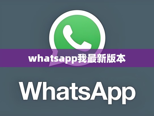 whatsapp我最新版本