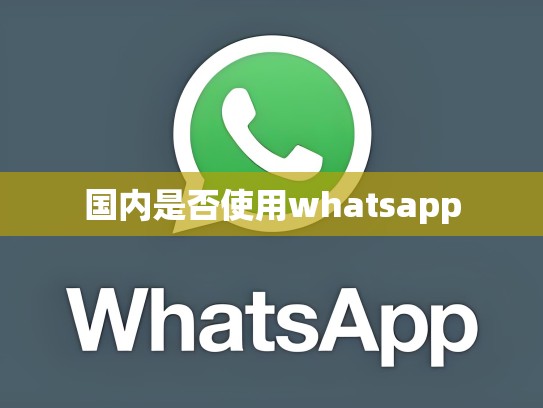 国内是否使用whatsapp