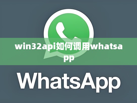 win32api如何调用whatsapp