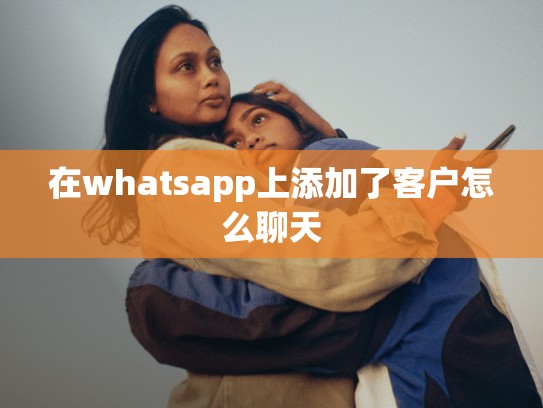 在whatsapp上添加了客户怎么聊天