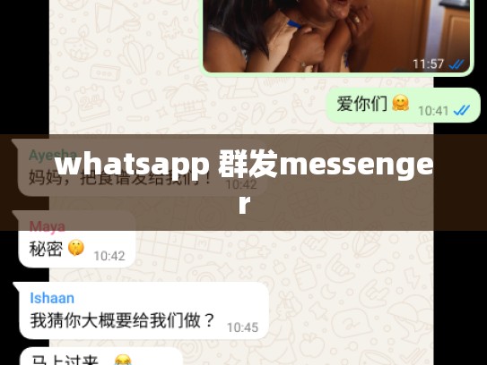 whatsapp 群发messenger