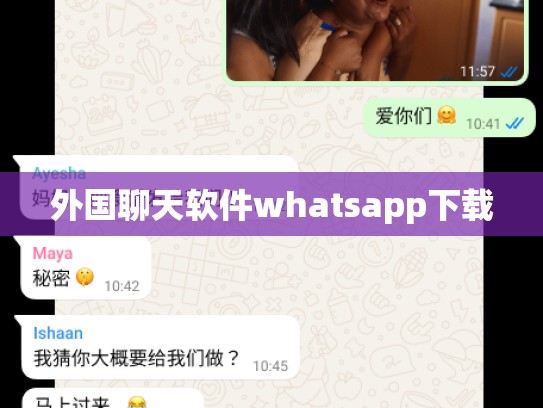 外国聊天软件whatsapp下载