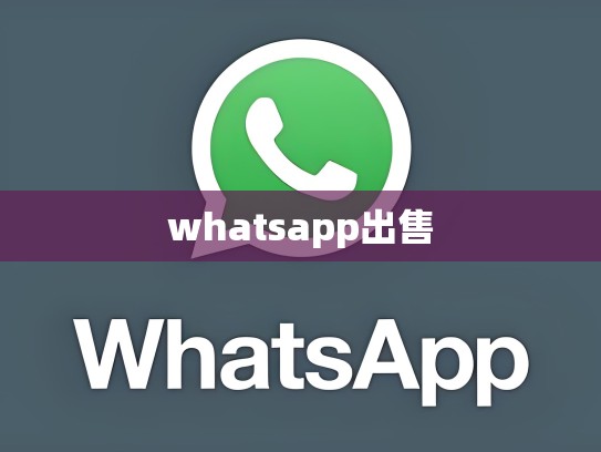 whatsapp出售