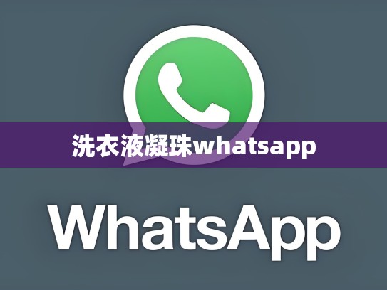洗衣液凝珠whatsapp