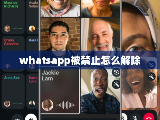whatsapp被禁止怎么解除