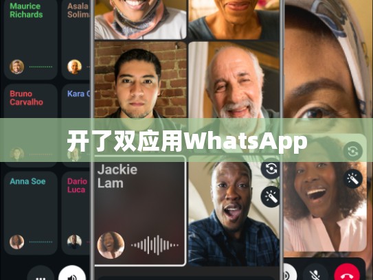 开了双应用WhatsApp