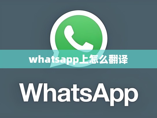 whatsapp上怎么翻译