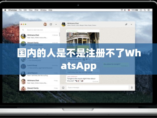国内的人是不是注册不了WhatsApp