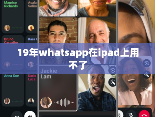 19年whatsapp在ipad上用不了