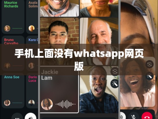 手机上面没有whatsapp网页版