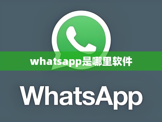 whatsapp是哪里软件