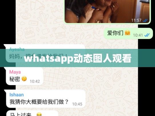 whatsapp动态图人观看