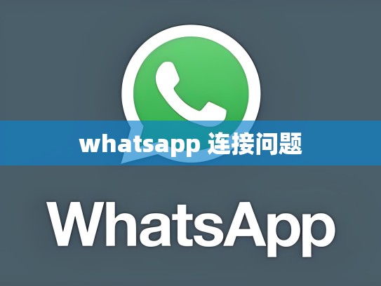 whatsapp 连接问题