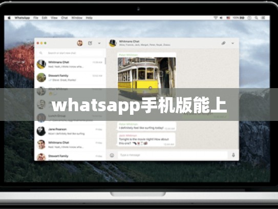 whatsapp手机版能上