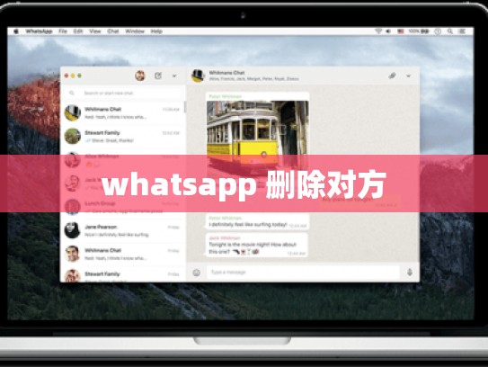 whatsapp 删除对方