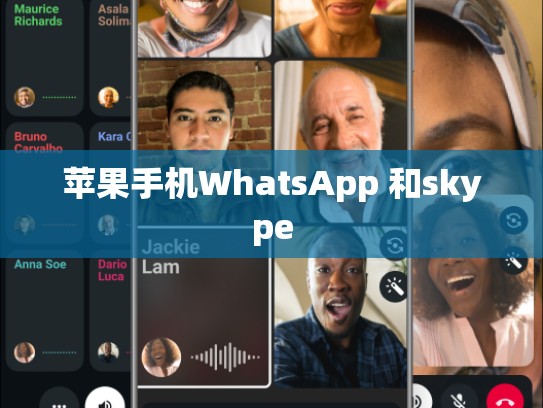 苹果手机WhatsApp 和skype