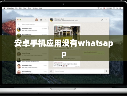 安卓手机应用没有whatsapp