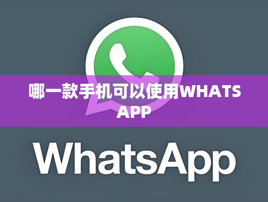 哪一款手机可以使用WHATSAPP