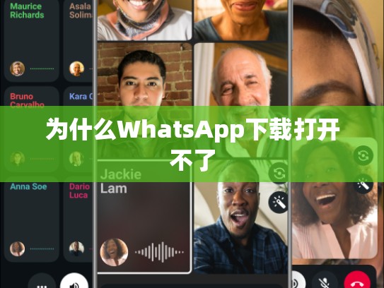 为什么WhatsApp下载打开不了