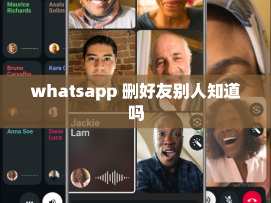whatsapp 删好友别人知道吗